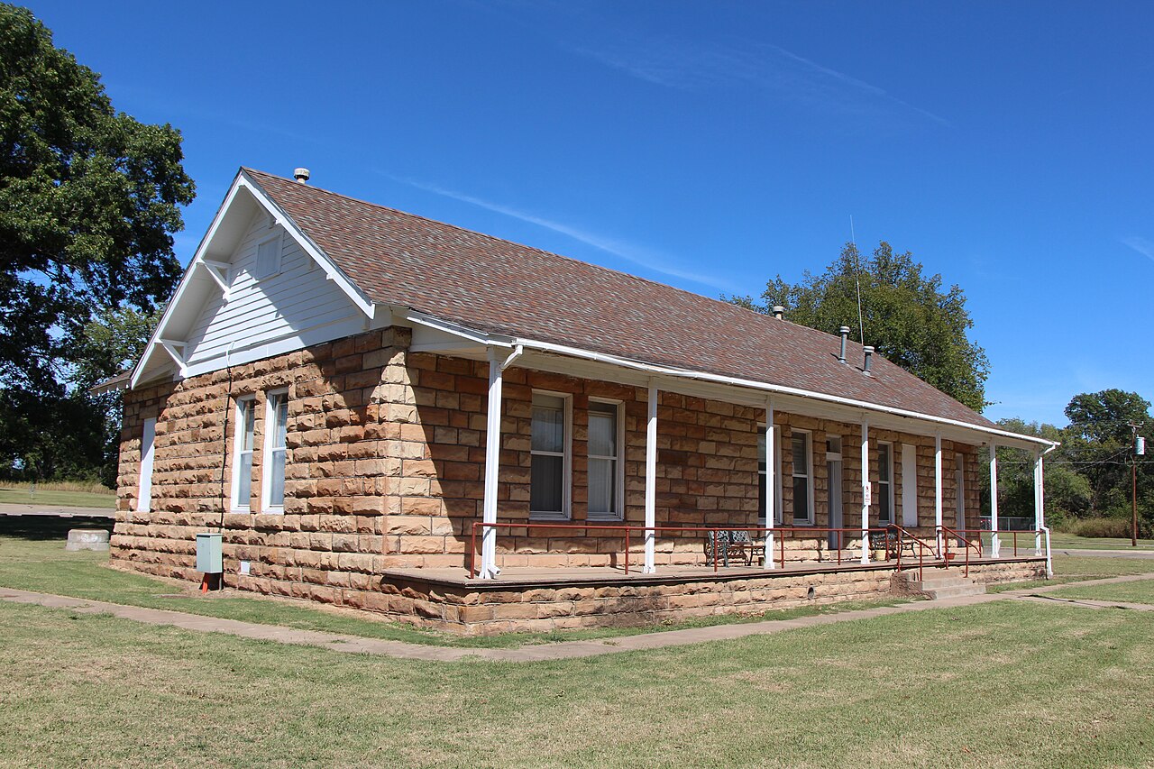 Remaining buildings of the Pawnee Agency and Pawnee Boarding School, Pawnee, Oklahoma
